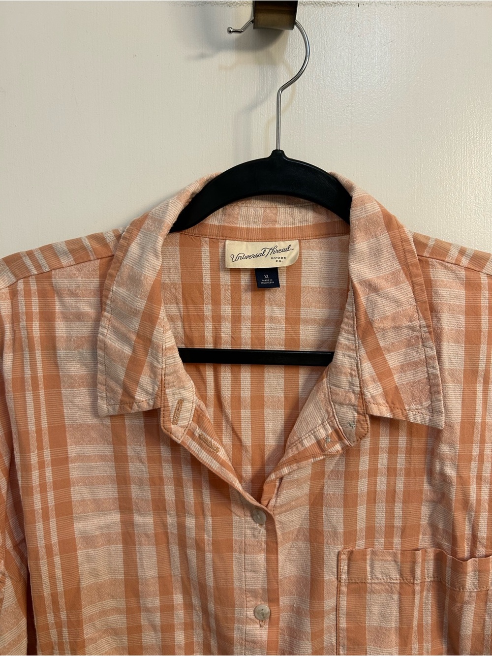 Universal Thread Button Down Top - Picture 2 of 6